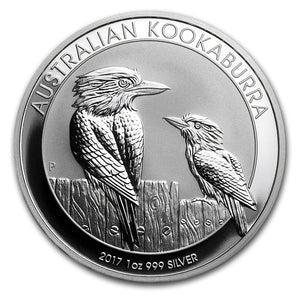 2017 Australia 1 oz Silver Kookaburra – BU