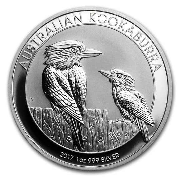 2017 Australia 1 oz Silver Kookaburra – BU