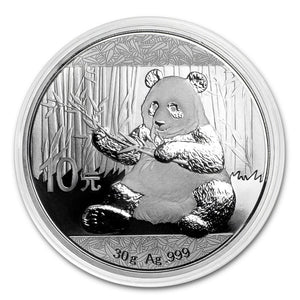 2017 30 Gram Silver Panda