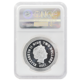 2017 Niue S$2 Athenian Owl MS70
