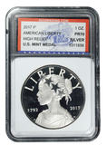 2017  American Liberty High Relief U.S. Mint Medal PR70 IGS