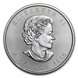2018 Canada Maple Leaf 1 Oz Silver BU