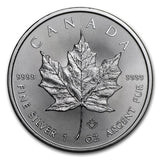 2018 Canada Maple Leaf 1 Oz Silver BU