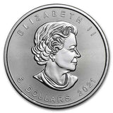 2021 Canada Maple Leaf 1 Oz Silver BU