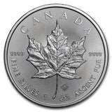 2021 Canada Maple Leaf 1 Oz Silver BU