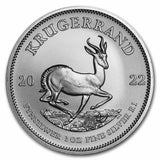 2022 South Africa 1 Oz Silver Krugerrand BU