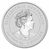 2023 Australia Lunar Rabbit 1 oz Silver BU