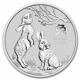2023 Australia Lunar Rabbit 1 oz Silver BU