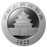 2023 China Silver Panda 30 Gram Silver Coin BU