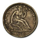 1858-S Liberty Seated Half Dollar (XF) Details