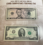 BEP 2009 150th Anniversary Currency Set