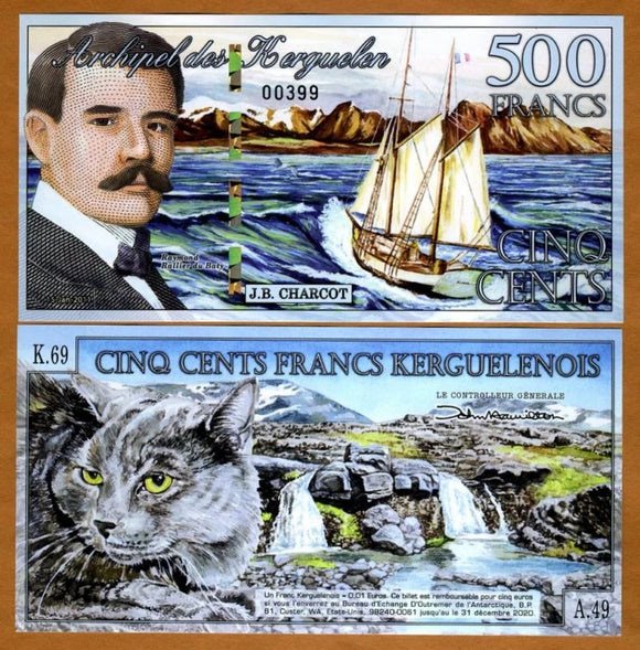 2011 Kerguelenois  500 Francs 