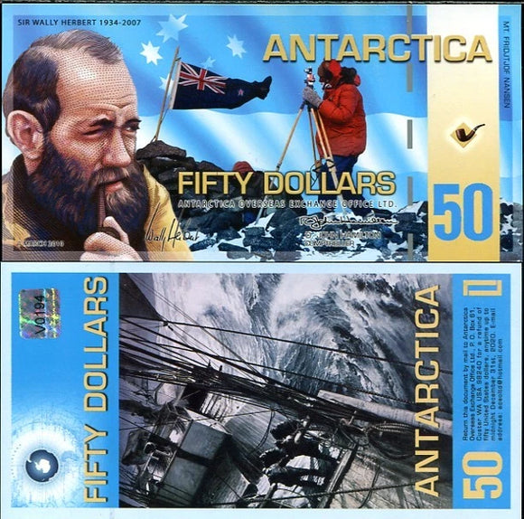 2010 Antarctica $50 