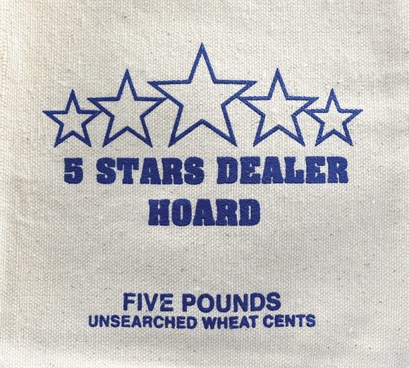 5 pound bag - ‘5 Stars Dealers Hoard’ Unsearched wheats