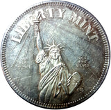 1985 Liberty Mint 1 Oz Silver Round