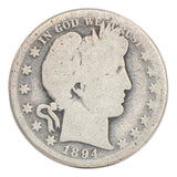 1894-O Barber Half Dollar (G)