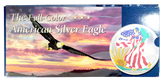 Colorized American Silver Eagle- Random Date