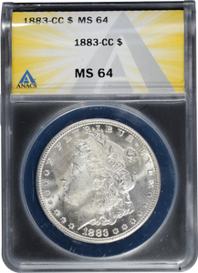 1883-CC Morgan Dollar MS64 Anacs