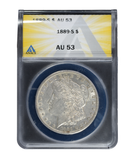 1889-S Morgan Dollar AU53 Anacs