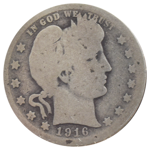 1916-D Barber Quarter (AG)