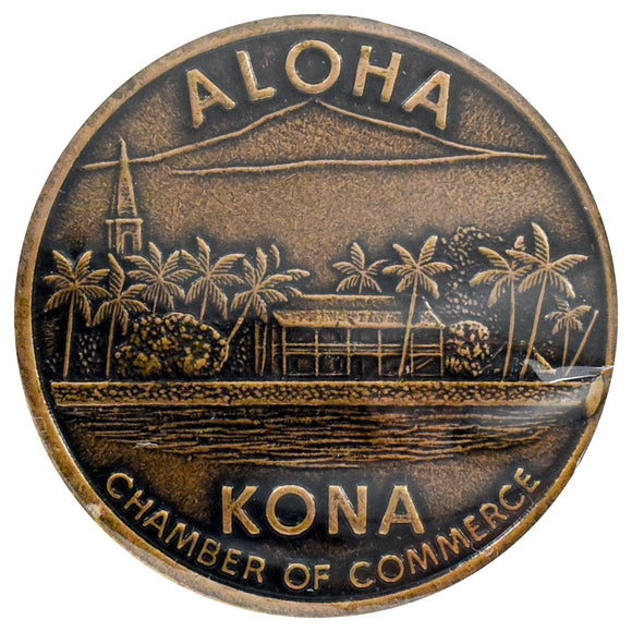 Hawaiian Kona Chamber of Commerce Commemorative Coin