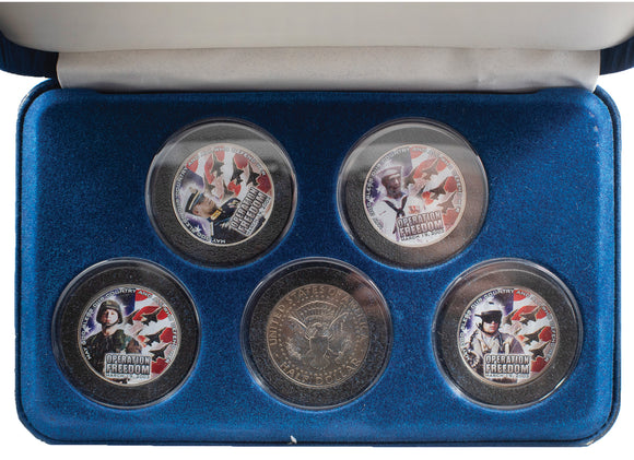 Operation Freedom JFK Half Dollar Collection