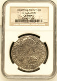 1783MO FF Mexico 8R El Cazador Genuine NGC Shipwreck