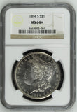 1894-S Morgan Dollar MS64+ NGC