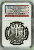 2013-P 5 Star Generals S$1 Marshall & Eisenhower First Releases PF69 Ultra Cameo NGC
