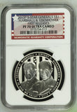 2013-P 5 Star Generals S$1 Marshall & Eisenhower First Releases PF70 Ultra Cameo NGC