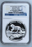 2015 Endangered Species Niue Bengal Tiger ER PF70 Ultra Cameo NGC