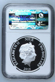 2015 Endangered Species Niue Bengal Tiger ER PF70 Ultra Cameo NGC