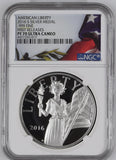 American Liberty 2016 S Silver Medal FR PF70 Ultra Cameo