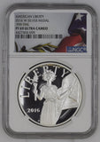 American Liberty 2016 W Silver Medal PF69 Ultra Cameo