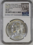 U.S. Mint 225th Anniv. 1792-2017 D Silver 1 oz Medal FR MS69