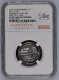 2017-S 25C Clad Frederick Douglas SP69 Enhanced Finish First Day - ANA