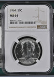 1964 Kennedy Half Dollar MS64 NGC