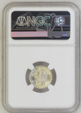 1943-S 10c Mercury DIme MS 65 FB NGC