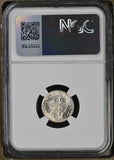 1944-S 10c Mercury DIme MS 66 FB NGC