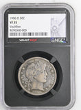 Vaultbox 1906-O 50C Barber Half Dollar VF35 NGC