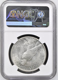 1921 $1 Peace Dollar High Relief MS62 NGC