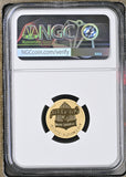 2025 4g Ascension Lincoln - Omega Privy First Day of Issue Gold 1C Rev PF 70
