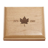 1989 $5 Commemorative Maple Leaf Issue - Silver Coin