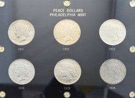 Early Philadelphia Mint Peace Dollars