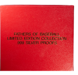 Father's of Baseball Limited Edition Collection SIlver Proof 1 oz Rounds