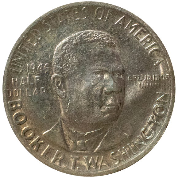 1946 Booker T Washington Half Dollar, Uncirculated