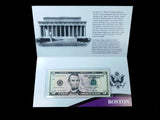 BEP 2006 $5 "New Color of Money" Boston