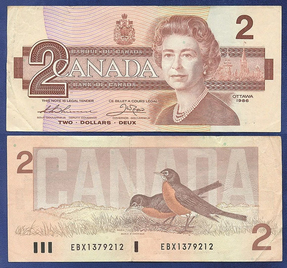 1986 Birds of Canada $2