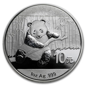 China 1oz Silver Panda- Random Year