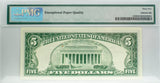 PMG 1963 $5 Legal Tender Unc65 EPQ